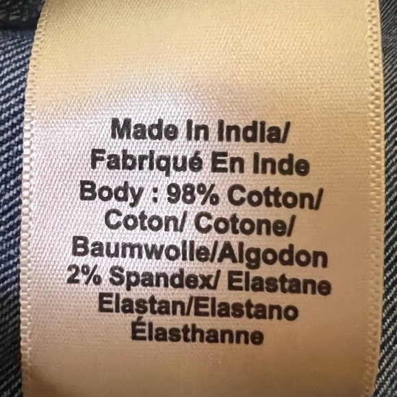 Anthropologie Rosette Applique Denim Dress - Picture 4 of 4